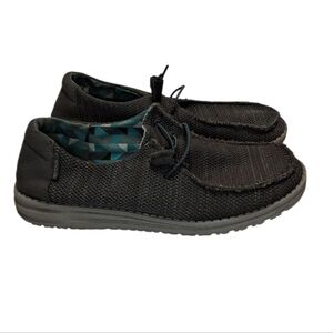 Hey Dude Wendy Women's Slip On Loafers Dark Gray Size 8